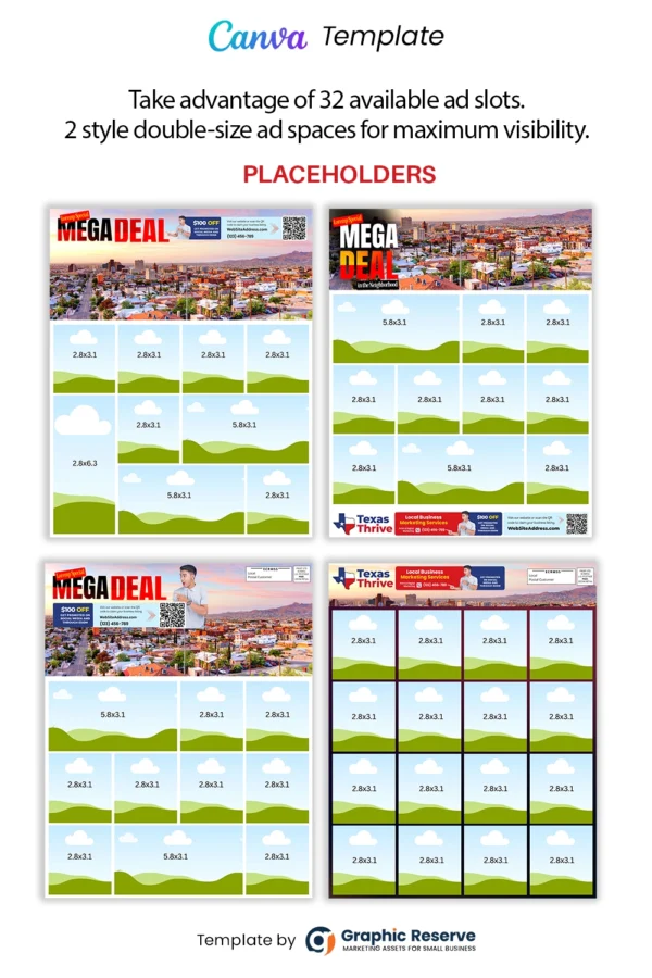 15×12 Co-op Shared EDDM Mailer Postcard – Canva Template - Image 3