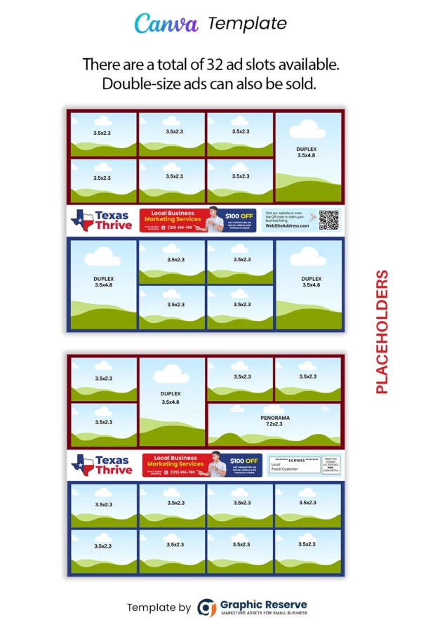 15×12 Shared Cost Co-Op EDDM Postcard – Canva Template - Image 3