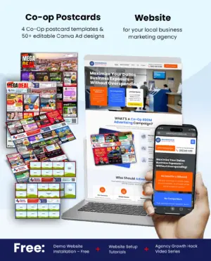 9x12 Agency Bundle V2 - Mailer Templates + Website